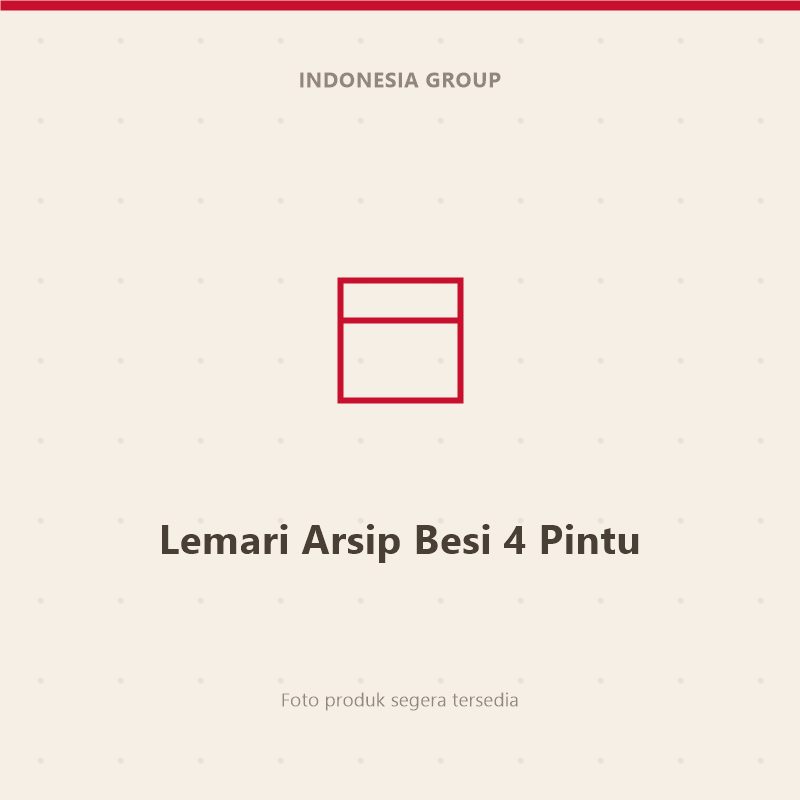 Lemari Arsip Besi 4 Pintu