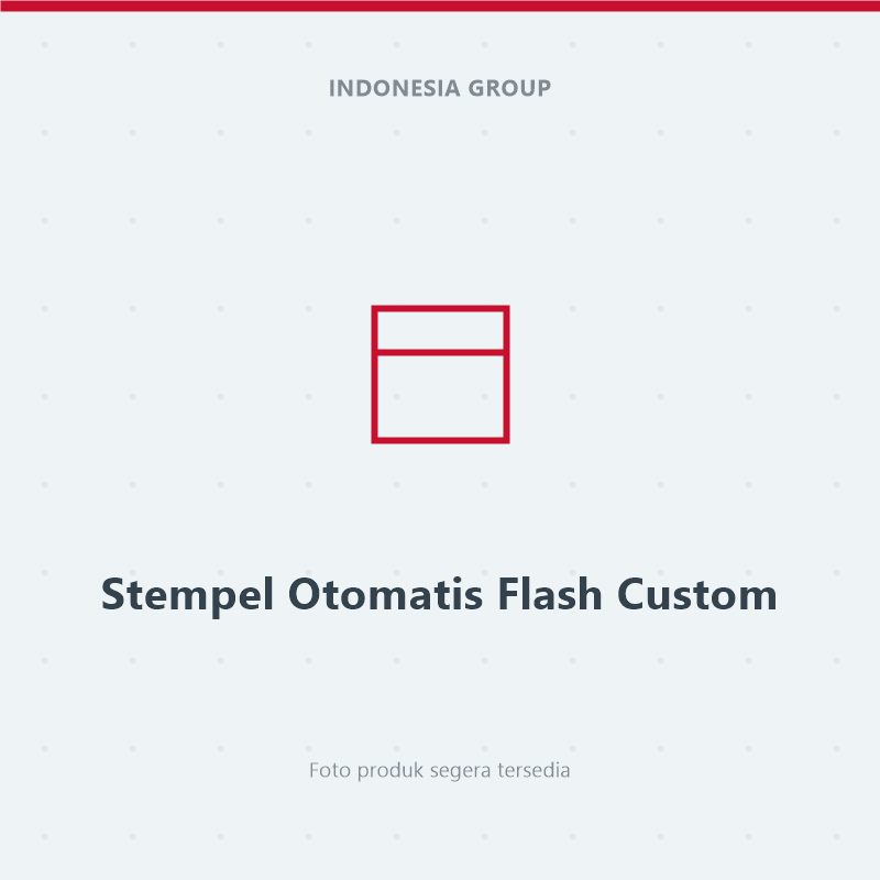 Stempel Otomatis Flash Custom